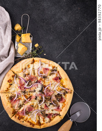 Assortment of various types of Italian pizza Assortment of various types of Italian pizza 98392770