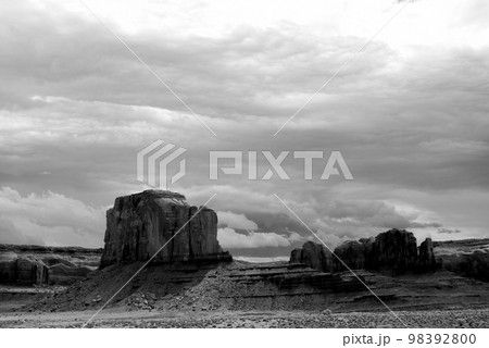 Monument Valley Arizona USA Navajo Nation Infrared 98392800