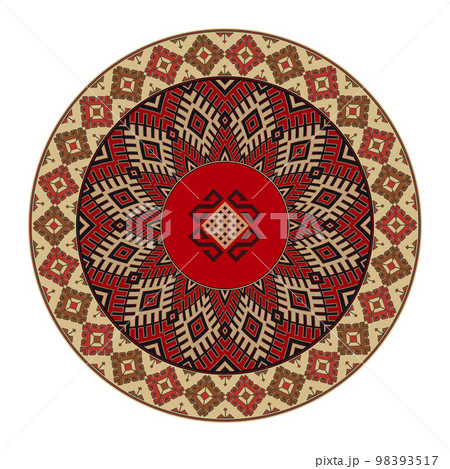 Kilim round design element 12 98393517