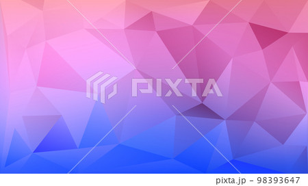 Abstract low poly background of triangles 98393647