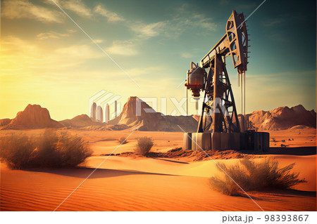 The oil pump, industrial equipment 98393867