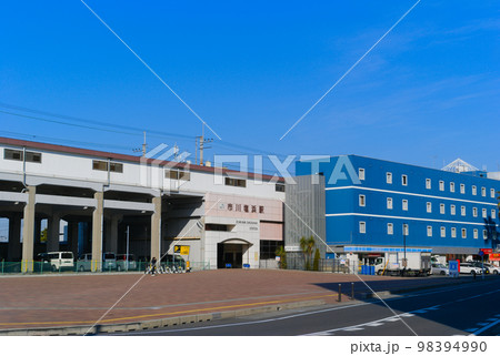 千葉県市川市市川塩浜駅周辺の風景2023年1月 千葉県市川市市川塩浜駅周辺の風景2023年1月 98394990