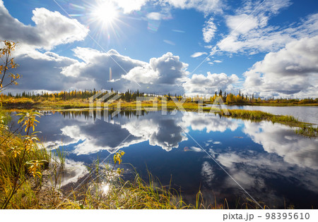 Lake on Alaska Lake on Alaska 98395610