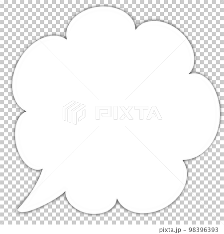 漫画の吹き出し 漫画の吹き出し 98396393