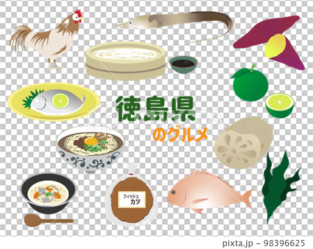 徳島県の食べ物、名物、名産 98396625