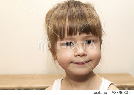 Portrait of a Pretty Little Girl Portrait of a Pretty Little Girl 98396882