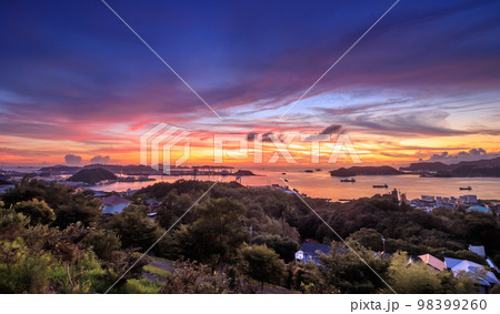 長崎の夕陽 長崎の夕陽 98399260