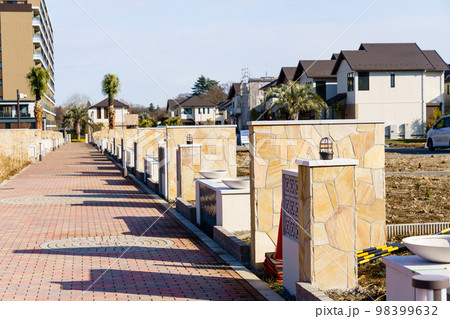 飛行場跡地再開発の造成地 飛行場跡地再開発の造成地 98399632