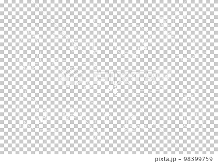 Black background and white line drawing illustration set of cats 98399759