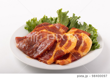 豚肩ロース焼き肉用　(味付け) 98400097