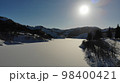 雪流れ前の破間川ダム 98400421