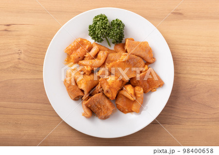 味付け牛ホルモン (コチュジャン味) 味付け牛ホルモン (コチュジャン味) 98400658