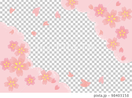 Cherry frame / background 98403158