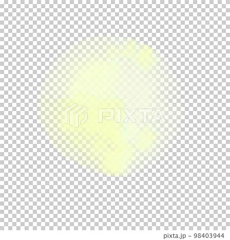 Watercolor treatment circle yellow Watercolor treatment circle yellow 98403944