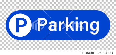 停車標誌圖標。自行車和摩托車的停車標誌。向量。 停車標誌圖標。自行車和摩托車的停車標誌。向量。 98404724