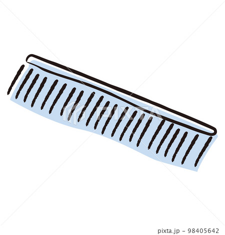 コームブラシのイラスト 98405642