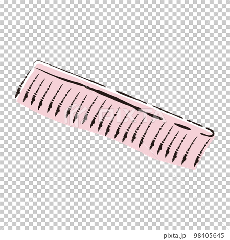 コームブラシのイラスト 98405645