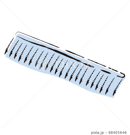 コームブラシのイラスト 98405646