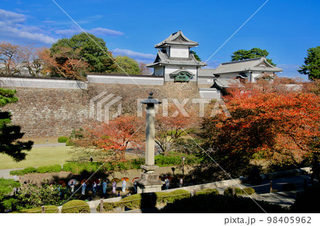 石川門・金沢城（石川県・金沢市） 98405962