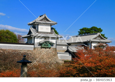 石川門・金沢城（石川県・金沢市） 98405963