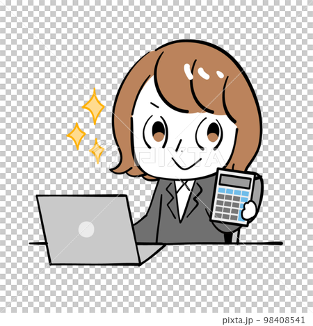 女會計計算器動機 98408541