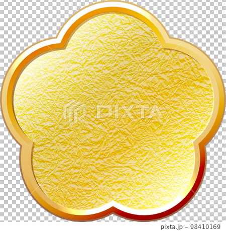 A medal with a luxurious Japanese design 98410169