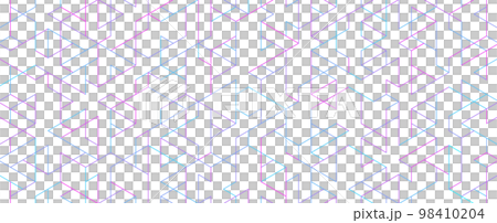 geometry abstract hexagon technology background transparent 98410204