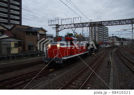 水郡線 水戸駅 DE10西金工臨最終日 水郡線 水戸駅 DE10西金工臨最終日 98410321