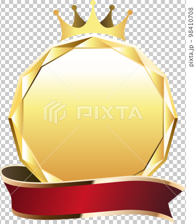 高級感のあるデザインのメダル 98410708