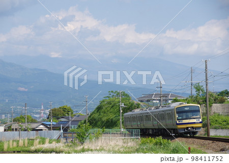 伊豆箱根鉄道駿豆線 大場付近 富士山と7000系 伊豆箱根鉄道駿豆線 大場付近 富士山と7000系 98411752