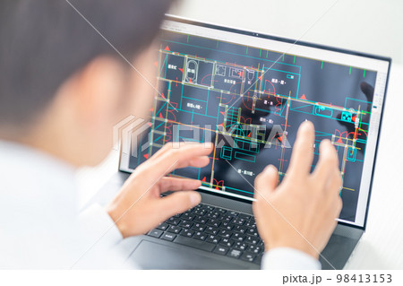 CAD操作 作図 製図 図面 提案 リノベーション CAD操作 作図 製図 図面 提案 リノベーション 98413153