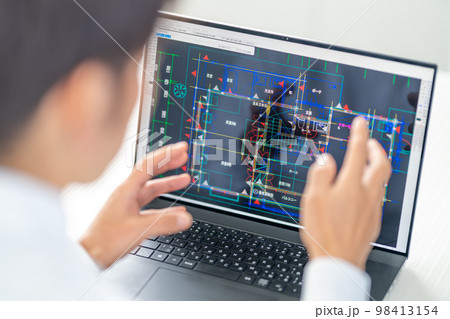 CAD操作 作図 製図 図面 提案 リノベーション CAD操作 作図 製図 図面 提案 リノベーション 98413154