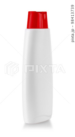 bottle with shower gel isolated on white background bottle with shower gel isolated on white background 98413739