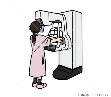 マンモグラフィー検査 98413855