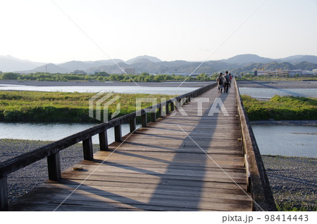 静岡 島田 蓬莱橋 98414443