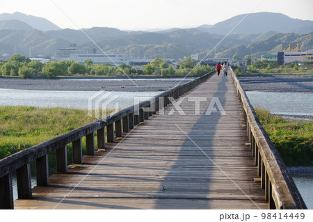 静岡 島田 蓬莱橋 98414449