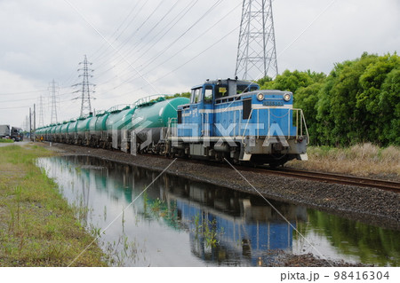 京葉臨海鉄道 KD55 103 石油列車 水鏡 98416304