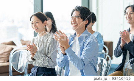 ビジネス セミナー 拍手 ビジネス セミナー 拍手 98416419