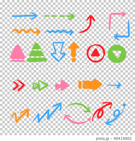 手繪箭頭集 手繪箭頭集 98419802