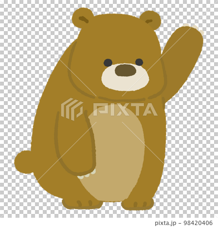 かわいいくまのイラスト 98420406