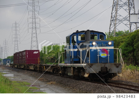 京葉臨海鉄道 KD603 コンテナ列車 60周年ヘッドマーク 98423483