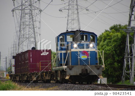 京葉臨海鉄道 KD603 コンテナ列車 60周年ヘッドマーク 98423541
