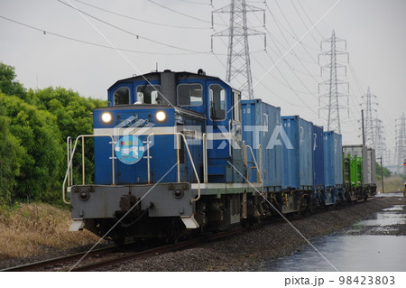 京葉臨海鉄道 KD603 コンテナ列車 60周年ヘッドマーク 京葉臨海鉄道 KD603 コンテナ列車 60周年ヘッドマーク 98423803