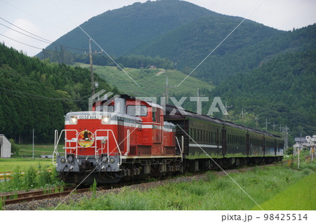 山口線 船平山付近 DLやまぐち号 DD51 98425514
