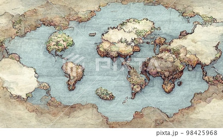 ファンタジーの世界地図 ファンタジーの世界地図 ムーミン谷からナルニア国、ハリー・ポッター