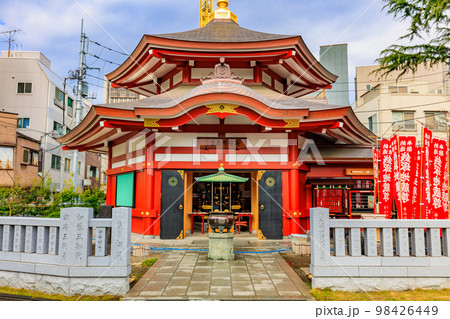 東京　台東区　浅草寺　銭塚地蔵尊 98426449