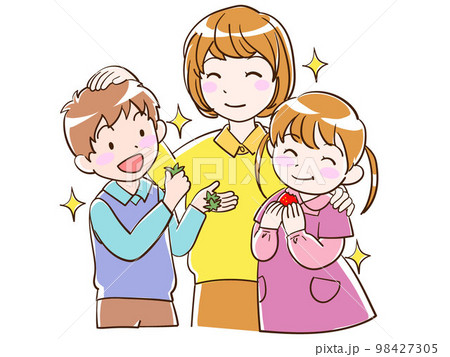 キラキラ親子 98427305