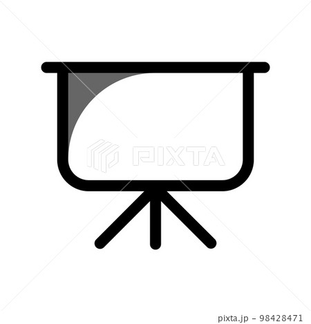 Illustration Vector Graphic of Presentation Board icon 98428471