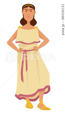Demeter ancient greek goddess of grain agriculture and harvest 98430232