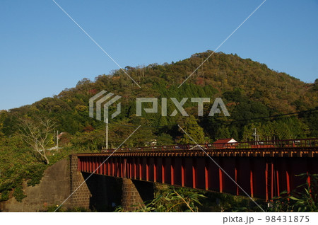山口線 長門峡付近 鉄橋 山口線 長門峡付近 鉄橋 98431875